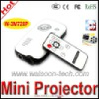 Lowest Price LED Mini Projector W-3M720P