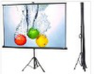 Tripod projection screen