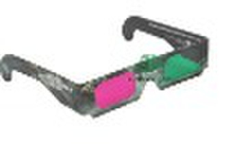 Paper Green Magenta 3D Glasses