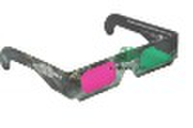 Paper Green Magenta 3D Glasses