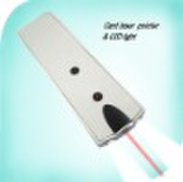 2 led light of Card Laser Pointer