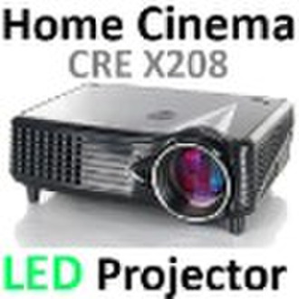 Лучший домашний кинотеатр проектор CREX 208 HDMI VGA DVD-