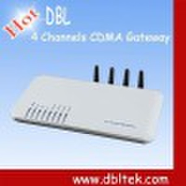 Four Channels CDMA VoIP Gateway (COIP_4)