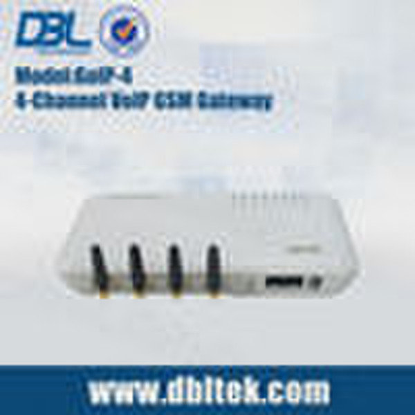 VOIP GSM Gateway mit 4 SIM-Karten in