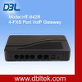 Vier FXS- Hafen VoIP-Gateway (HT-842R)