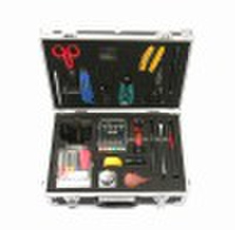 Optical fiber fusion splicing tool kit