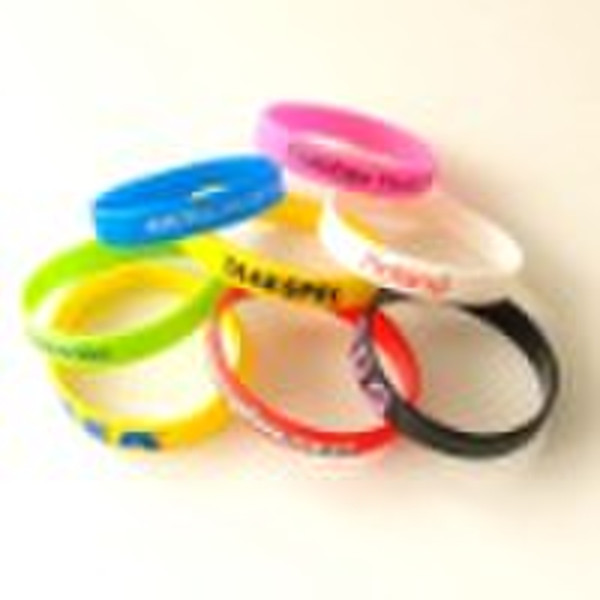 silicone bracelet/wristband