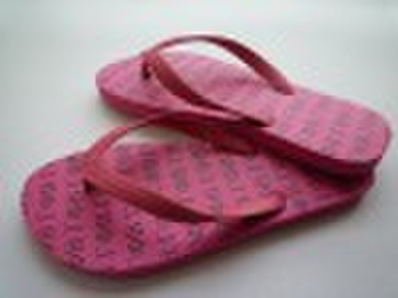 ladies' rubber flip flop