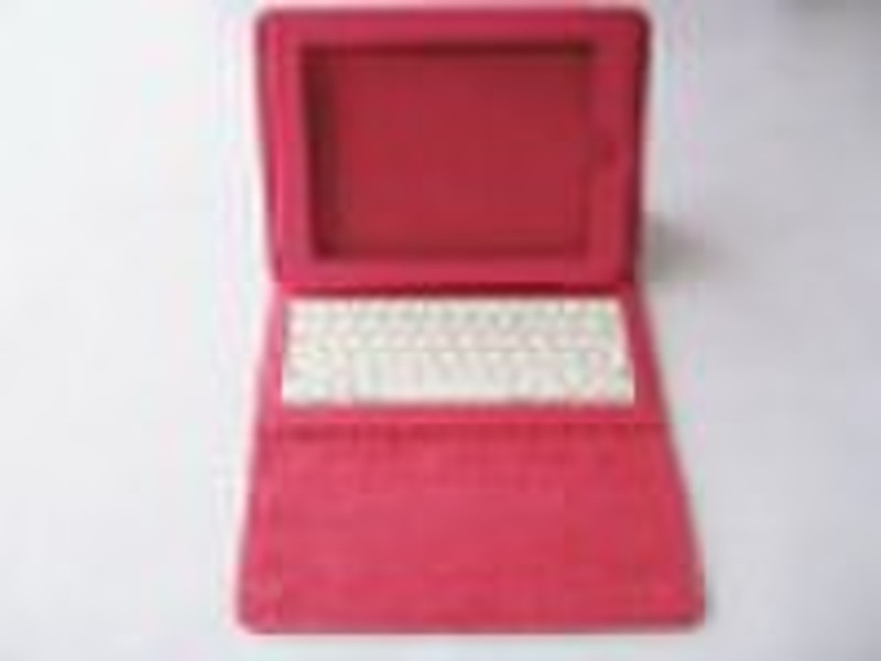 keyboard with leather case for Apple Ipad