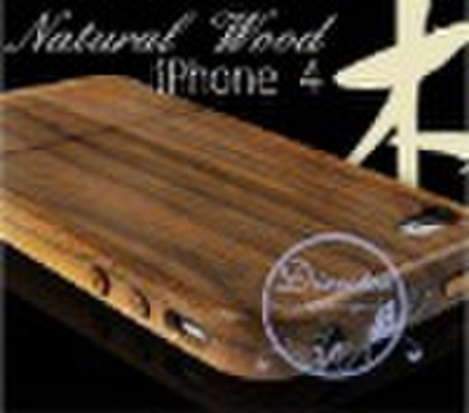 Director Walnut Wood Case for iPhone 4 (DT-1990)