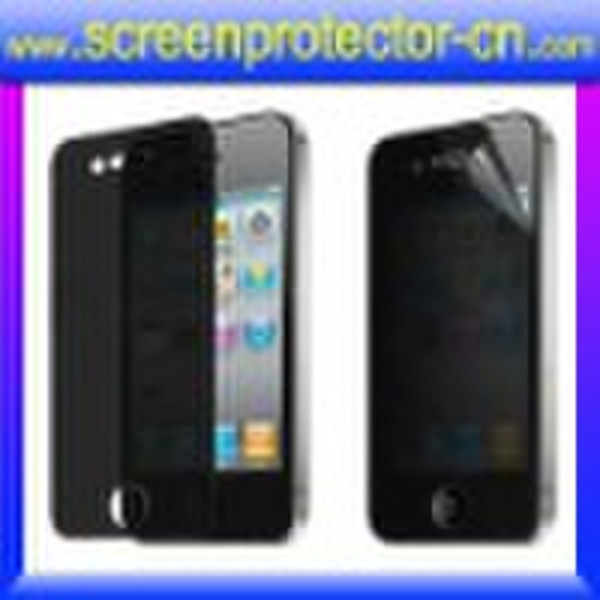 privacy screen protector for iphone 4G ,screen PET