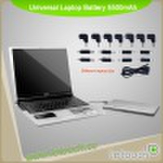 5500mAh External Li-ion Battery Packs for Laptops