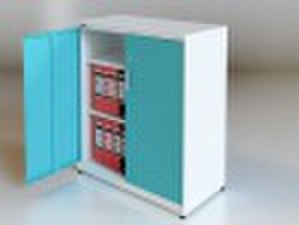 Swing door filing cabinet