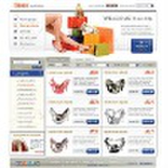 Shoes Ecommerce Website Design Service