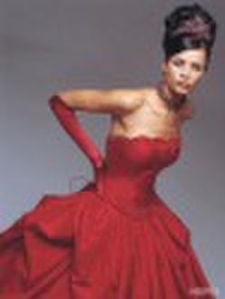 Red Wedding Dress WD004