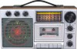 HOLZ Radio-Kassettenrecorder