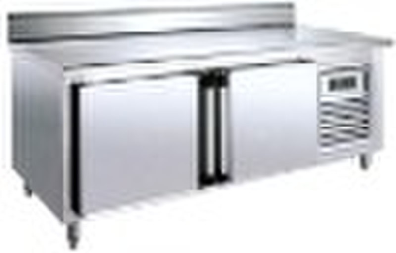 refrigerating working table series (with backrest)