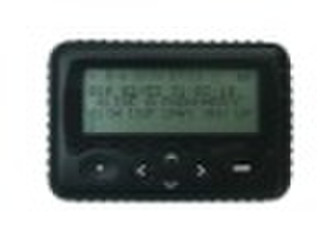 W2112 4 line alphanumeric pager with GPS/GPRS/GSM