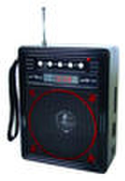 mini digital portable  speaker with fm radio