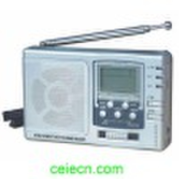 MW/FM/SW1-7 9 band mini digital radio