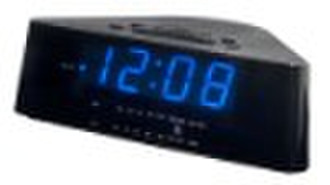 0.9-inch LED AM/FM Alarm Clock Radio with Buzzer F