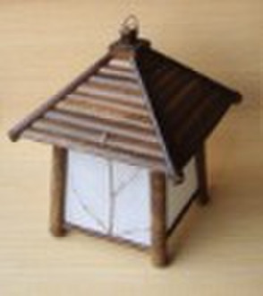 Room bamboo lamp bamboo box Crafts  Arts & Cra