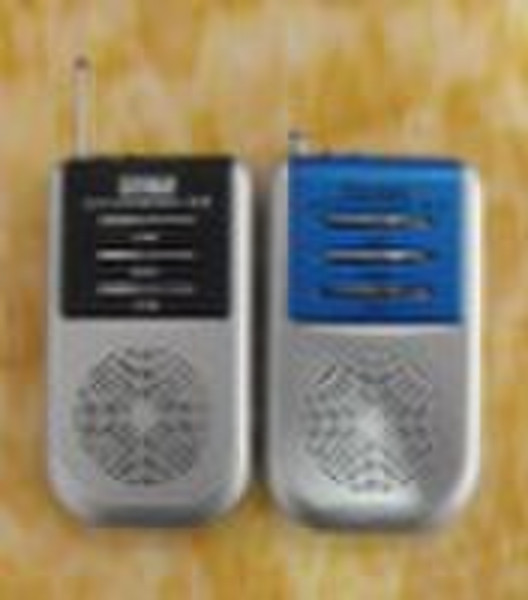 Mini speaker radio