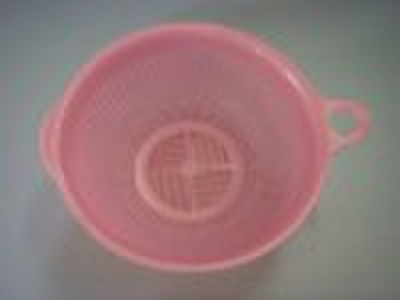 Pink Plastic Vegetable Basket