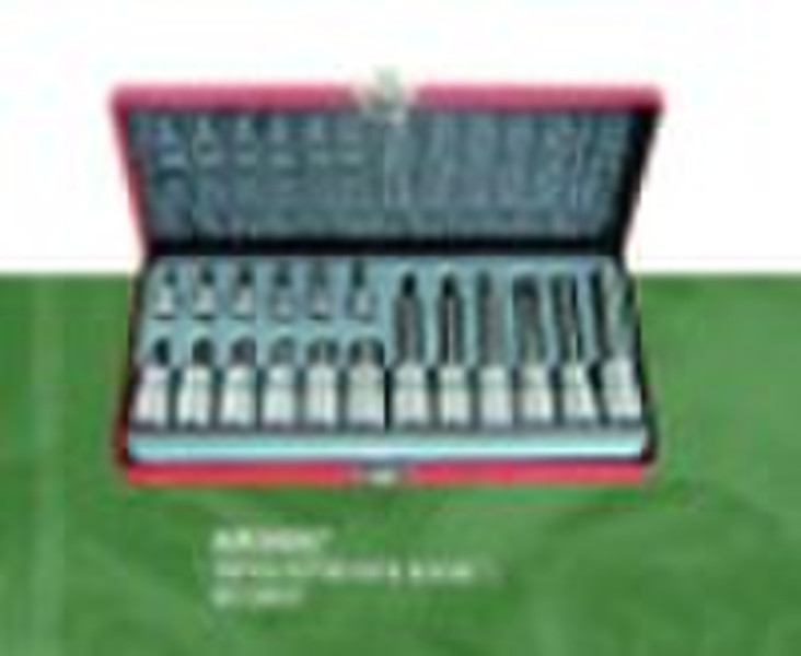 18PCS 1/2 "DR BITS SOCKET SET, HEX