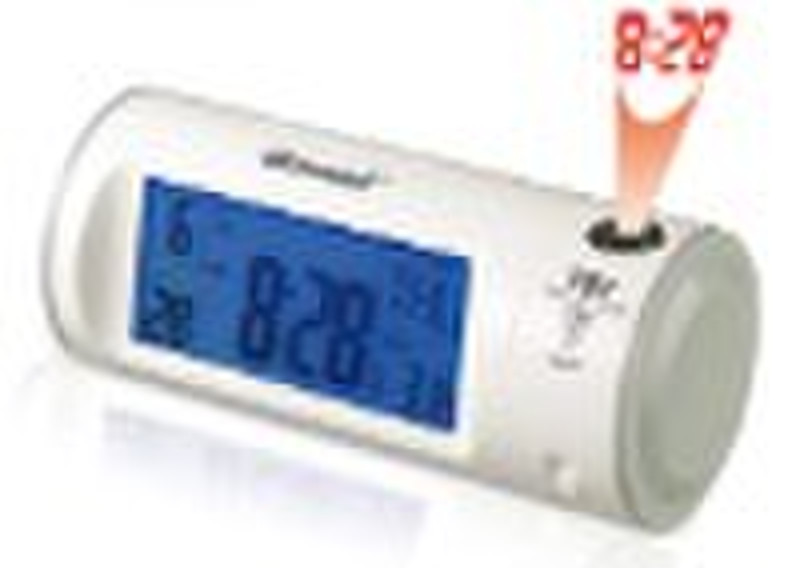 CLAPPING CONTROLLED PROJECTION CLOCK