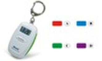 KEY-CHAIN TALKING ALARM CLOCK