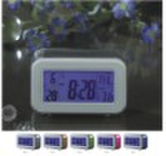 CLAPPING CONTROL TALKING ALARM CLOCK