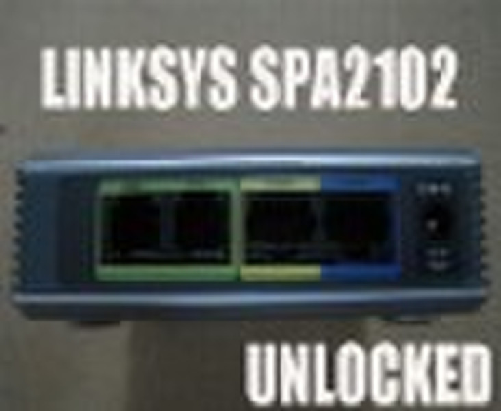 LINKSYS SPA2102 Telefon-Adapter mit Router