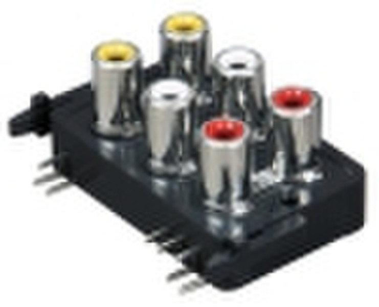 RCA Jacks(CYB-3.2-6DW22-100  6802)