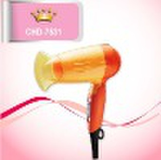 Foldable Hair Dryer with 2 Speeds/Heat Setting