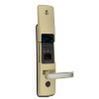 Fingerprint security lock with LED display