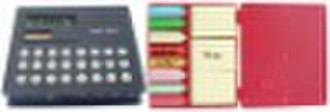 calculator memo pad