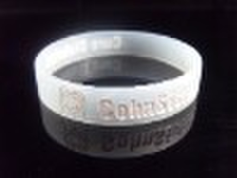 Promotional Customized Debossed Silicone Wristband