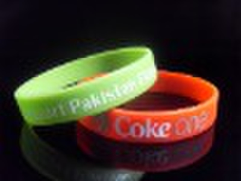Promotional Printed silicone Bracelets
