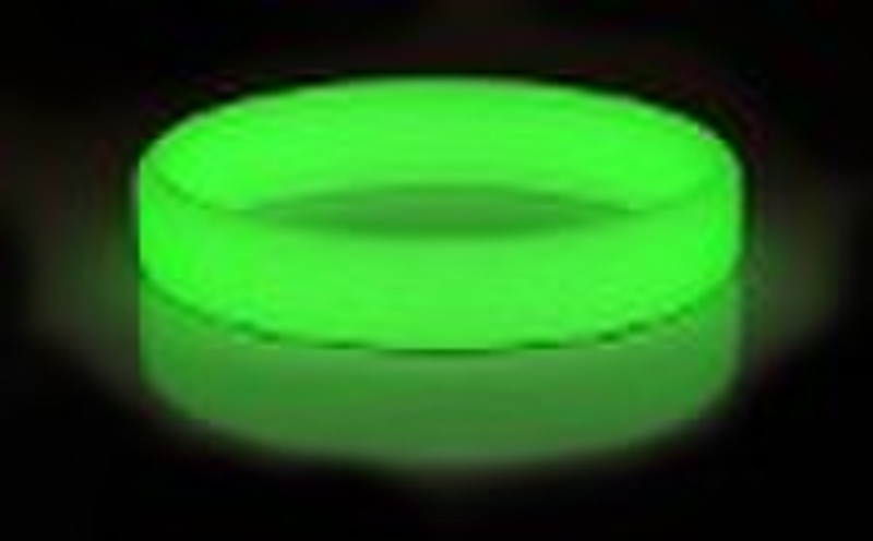 Glow In The Dark Silicone Wristbands/Bracelets