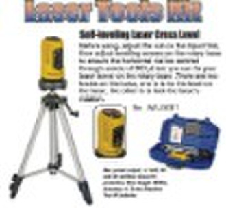 self-leveling laser cross level