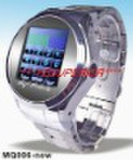 Touch screen watch mobile phone with FM/Mp3 Option