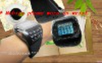 Dual cards two standby phone watch worn on wrist Q