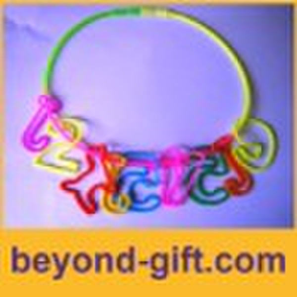 silicone silly necklace