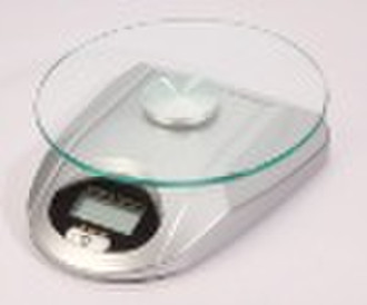 Electronic Kitchen Scale (CQC-605)( spray sliver)