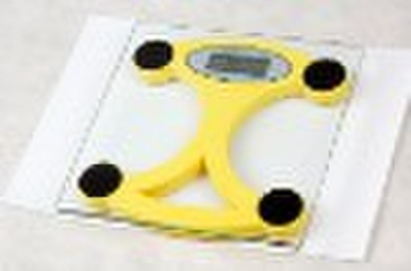 Eleactronic Bathroom Scale (CQR-803)( yellow)