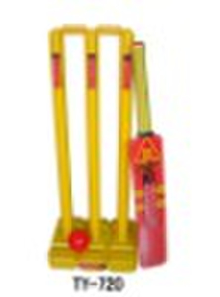 Plastic cricket set