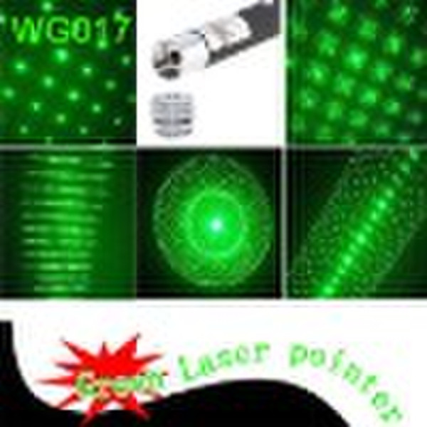 100mw 5 in 1 grüner Laser-Zeiger