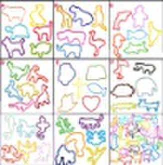 animal silicone rubber silly bandz