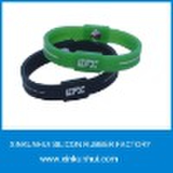 new power silicone bracelet